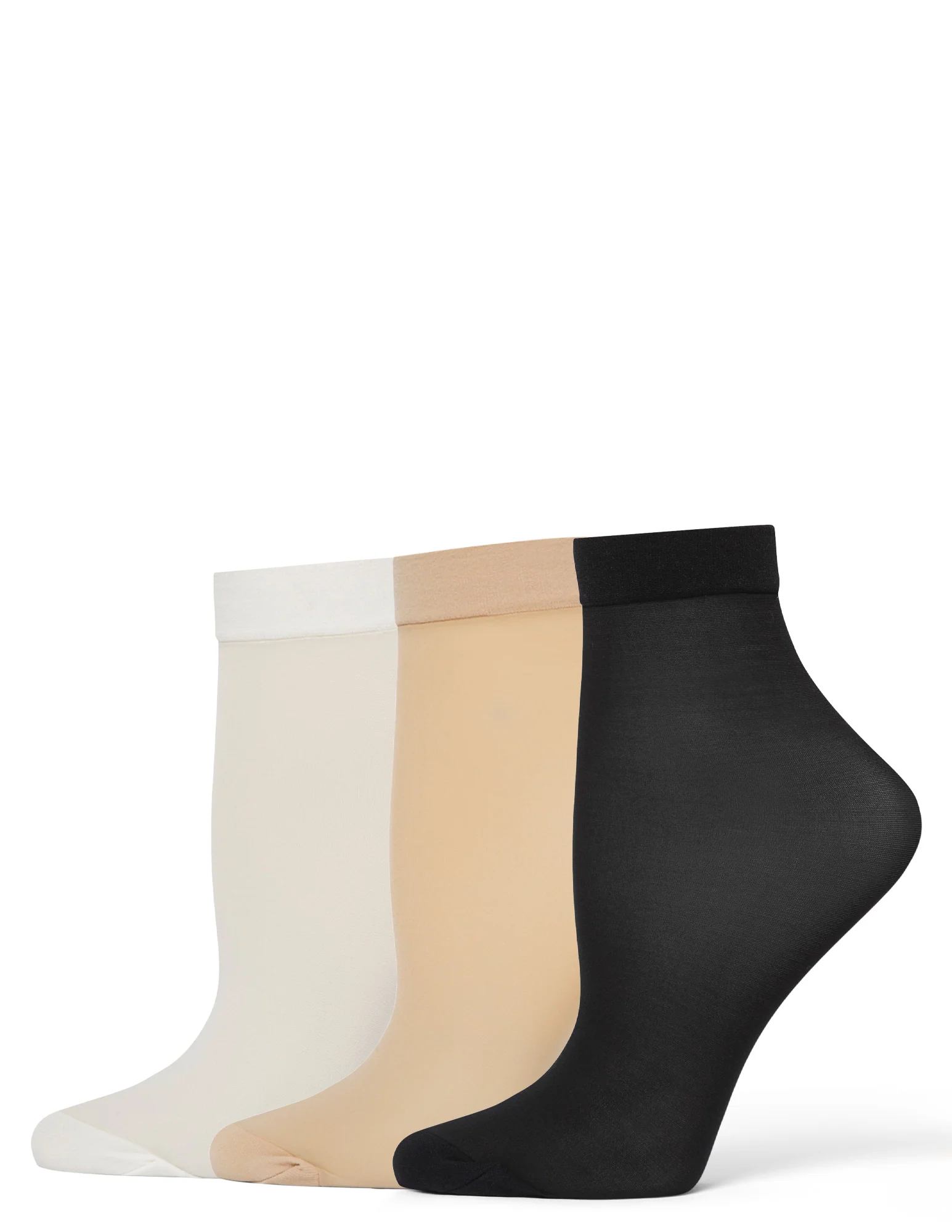 Sheer Anklet 3 Pair Pack - Image 3