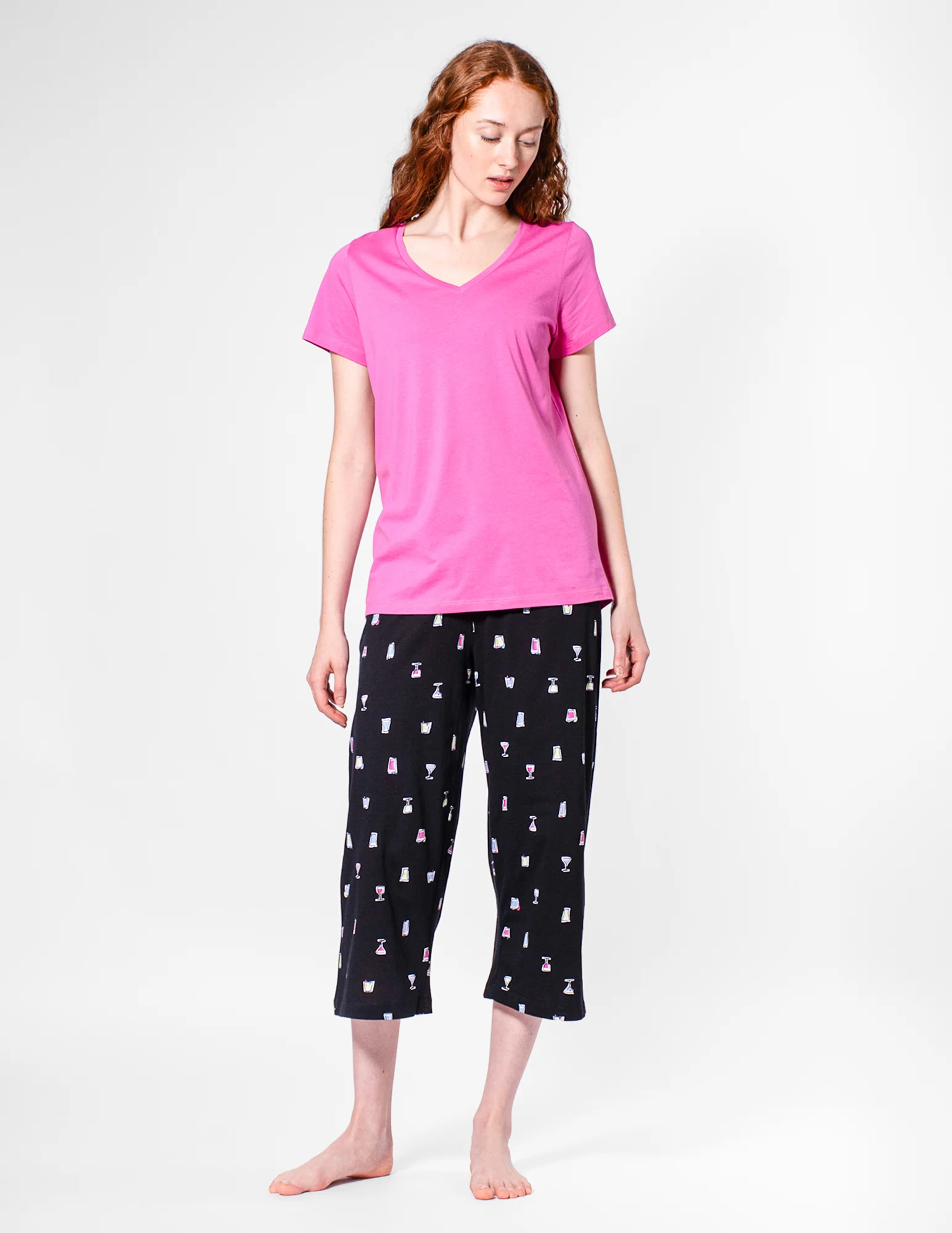SleepWell Night Cap Capri Pajama Pant - Image 2