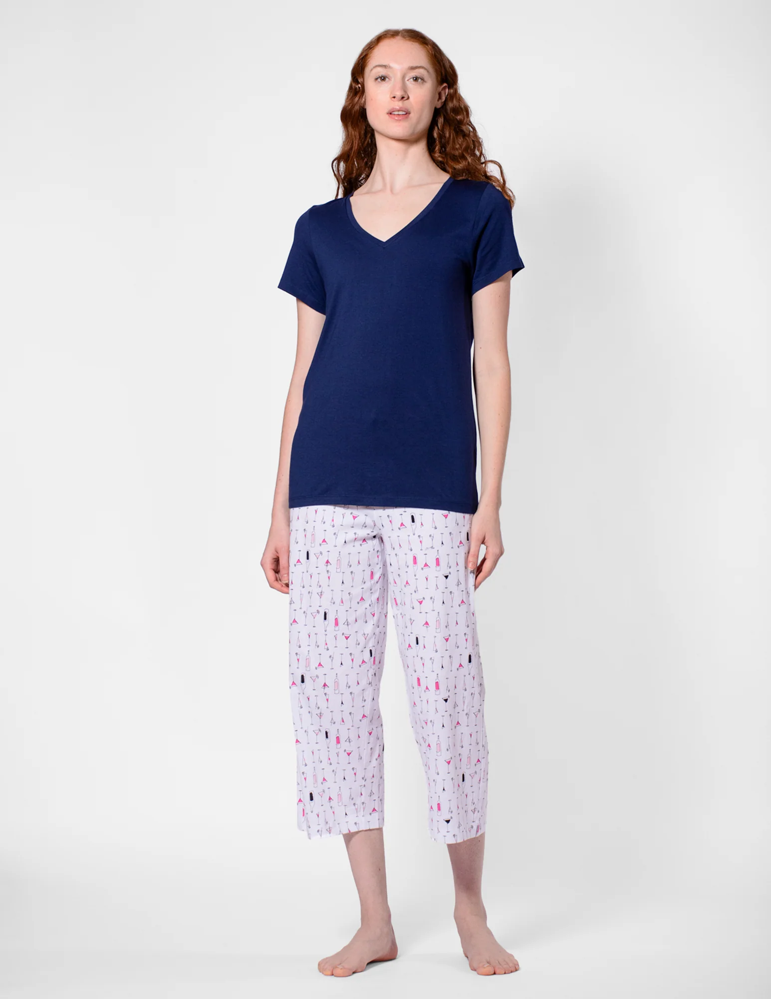 SleepWell V-Neck Short Sleeve Tee - Image 2