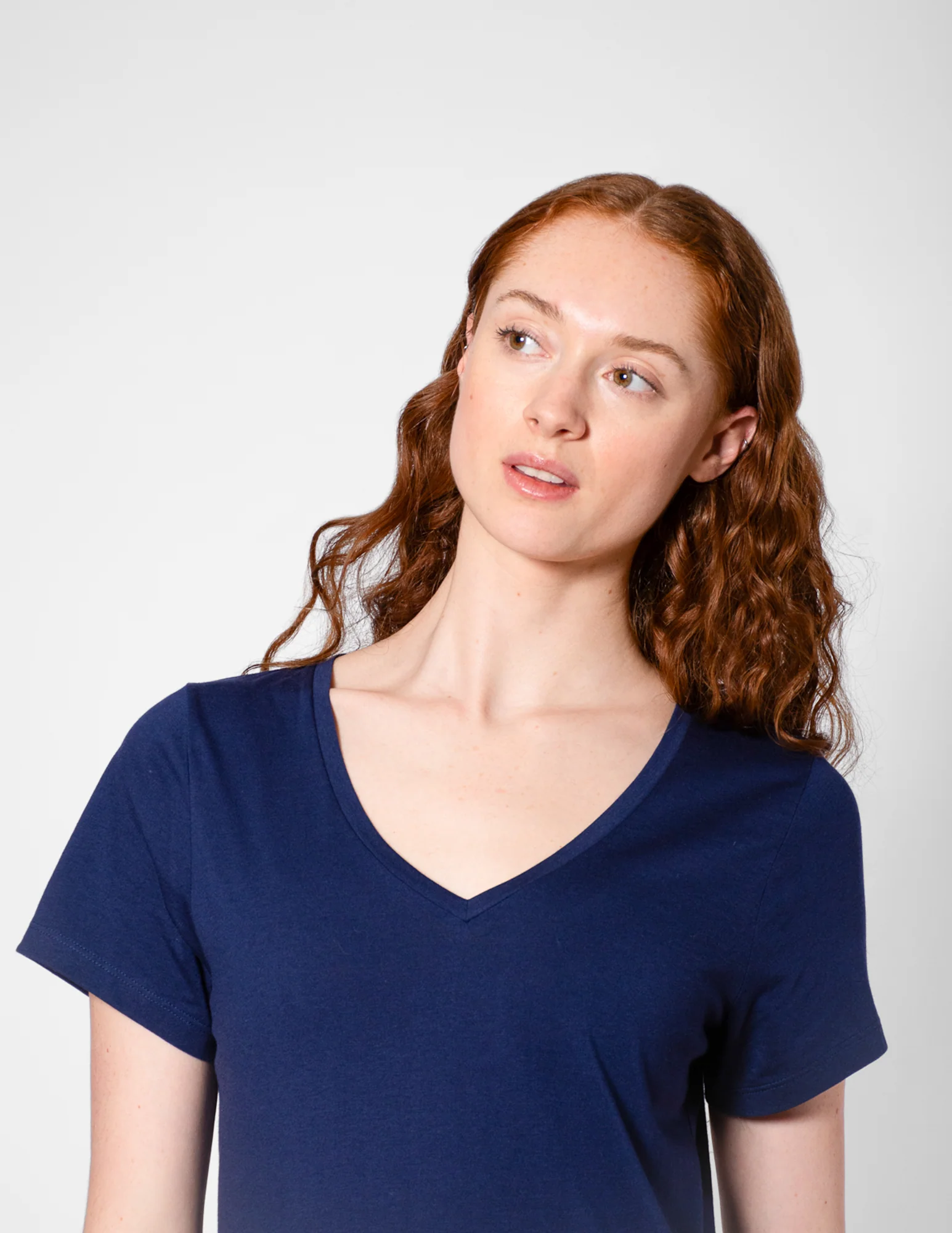 SleepWell V-Neck Short Sleeve Tee - Image 4