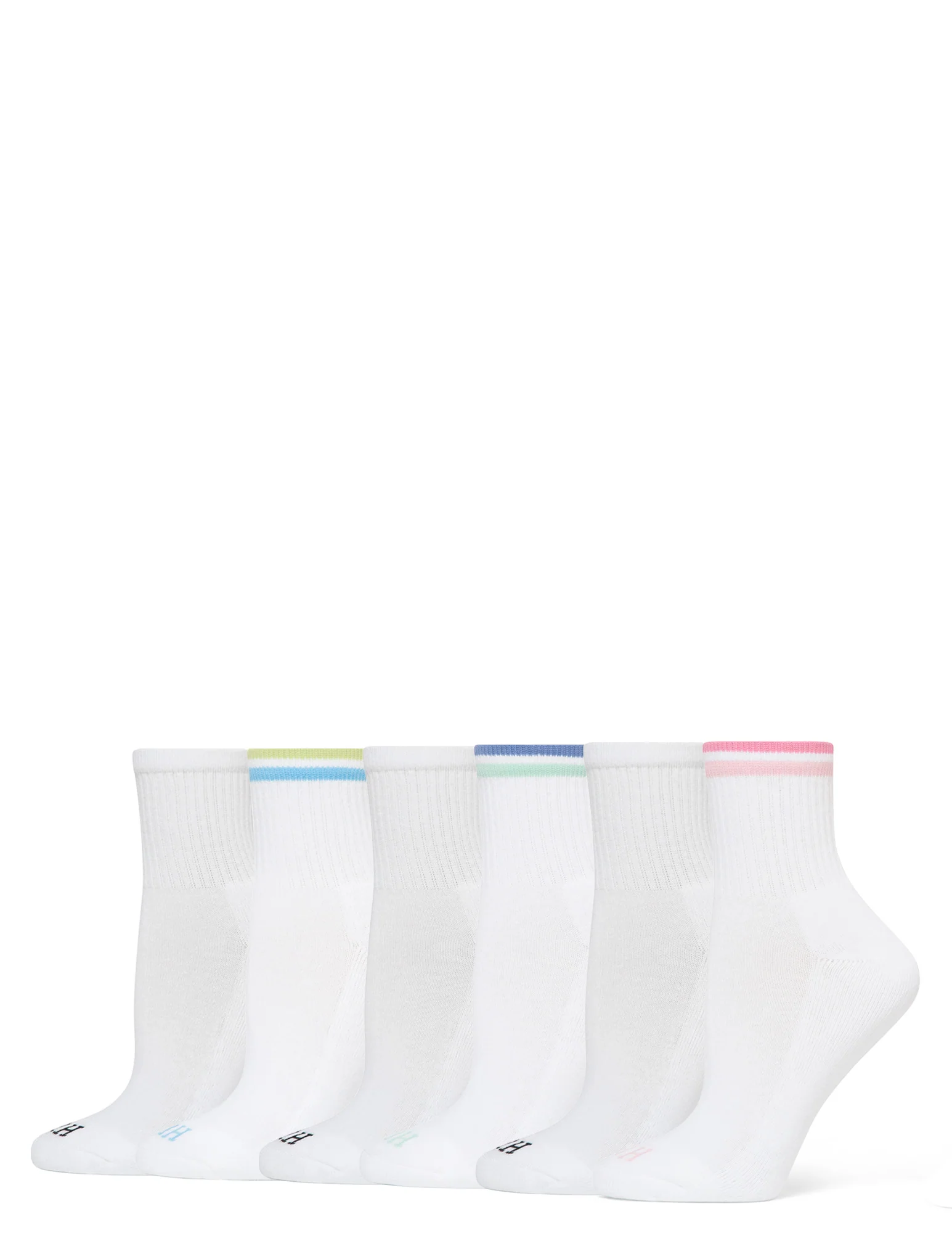 Sport Mini Crew Sock 6 Pair Pack - Image 2