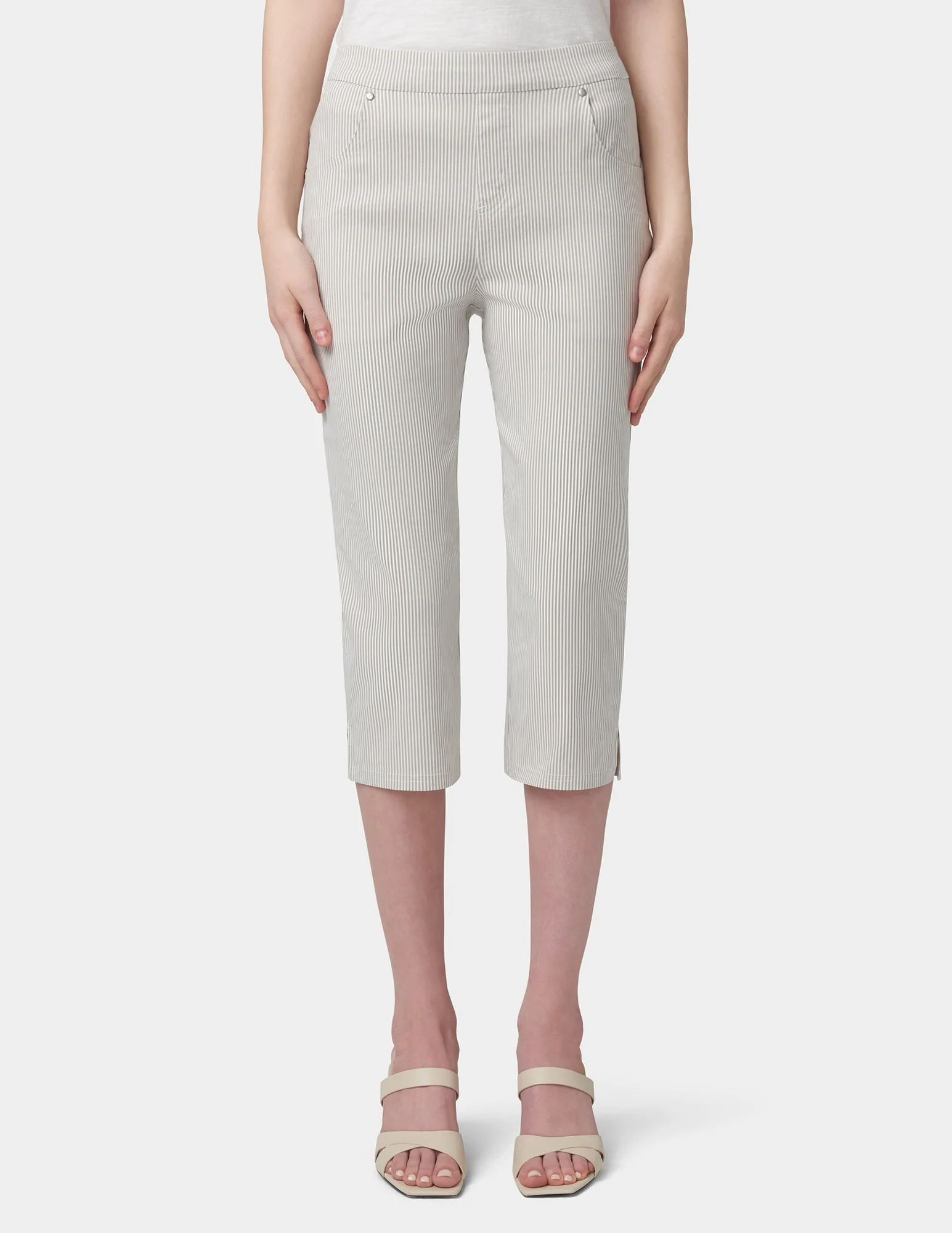 Spring Stripe Pedal Pusher
