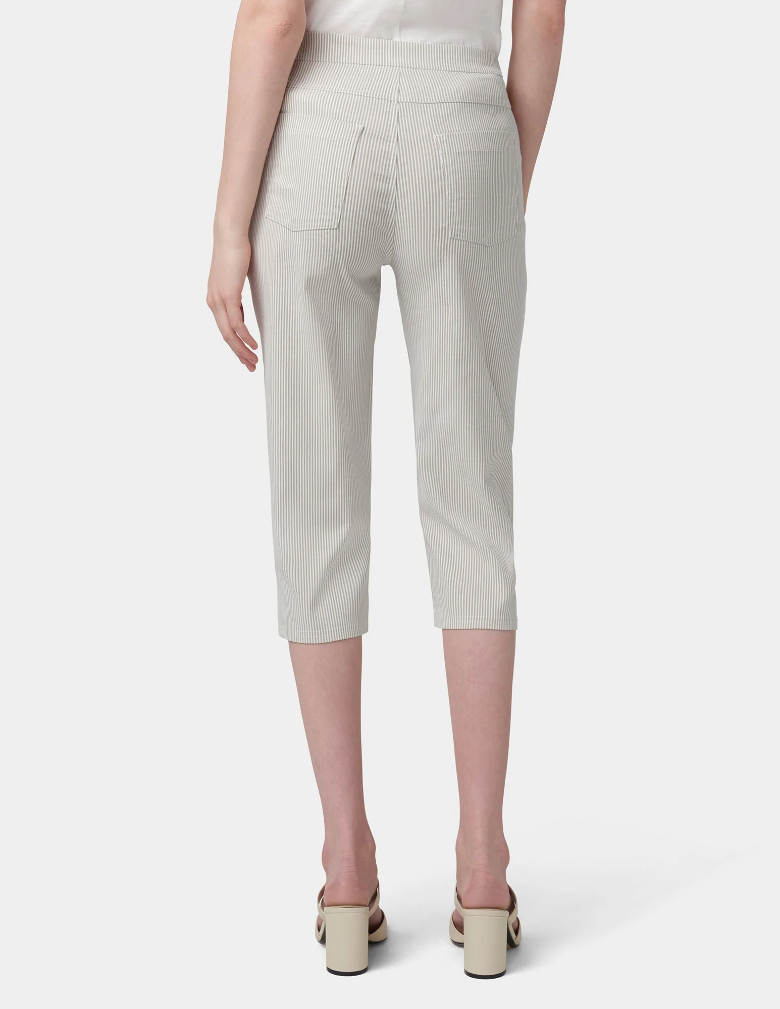 Spring Stripe Pedal Pusher - Image 3