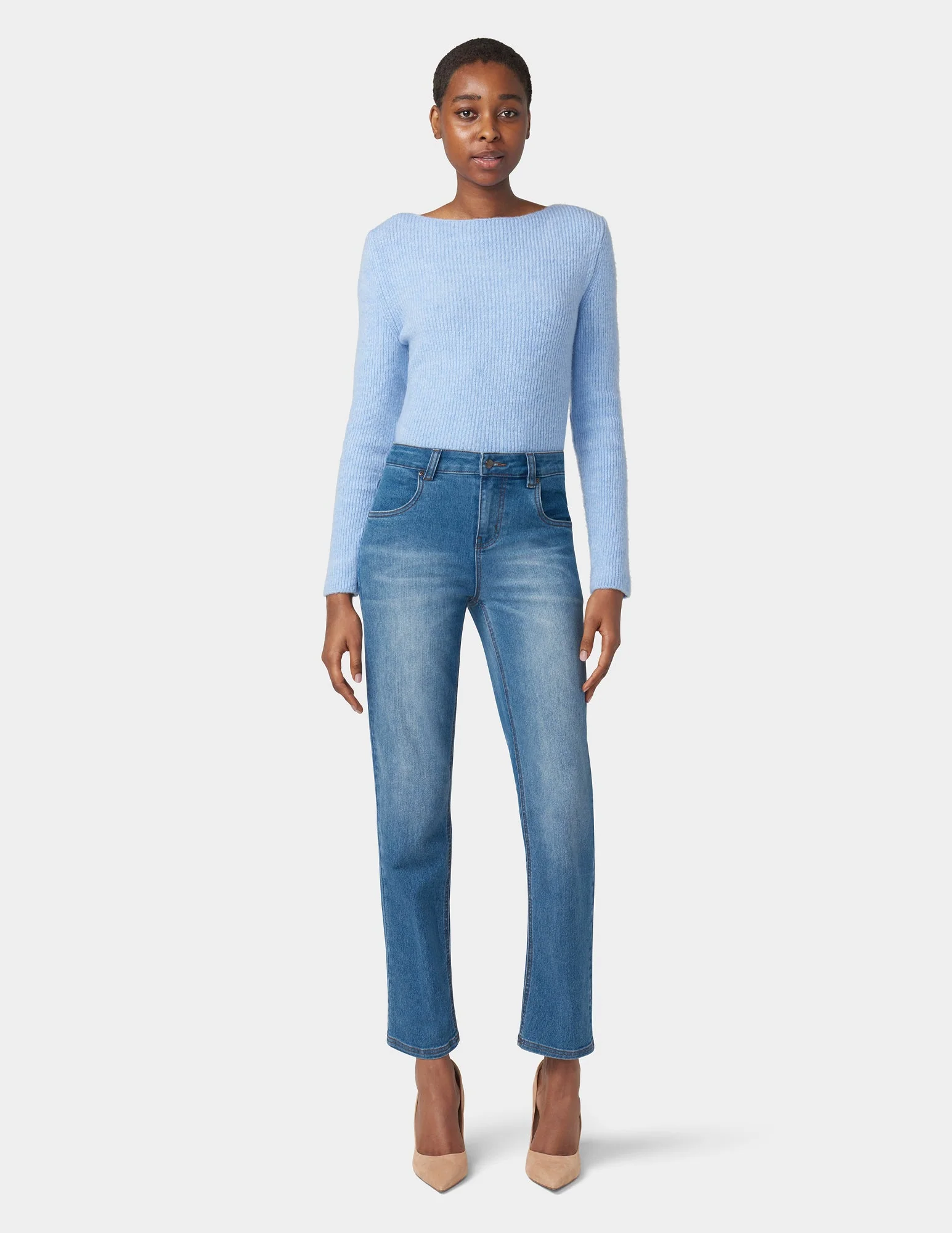 Straight Leg Jeans - Image 7