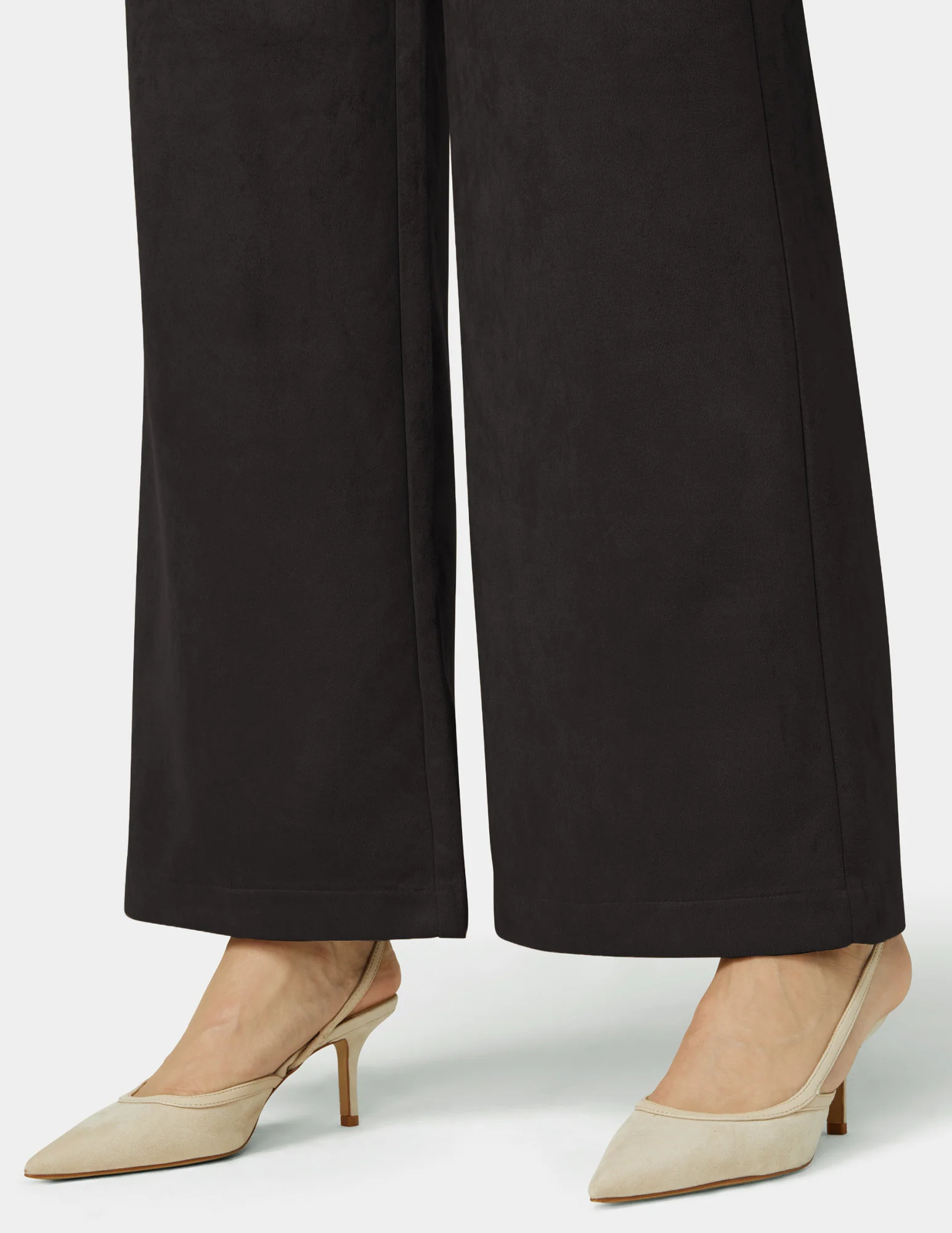Suede Wide Leg Pant - Image 6