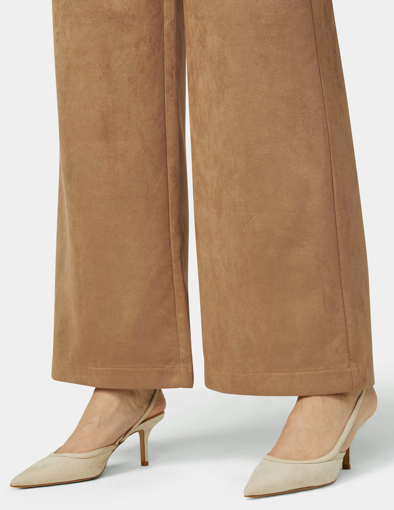 Suede Wide Leg Pant - Image 6