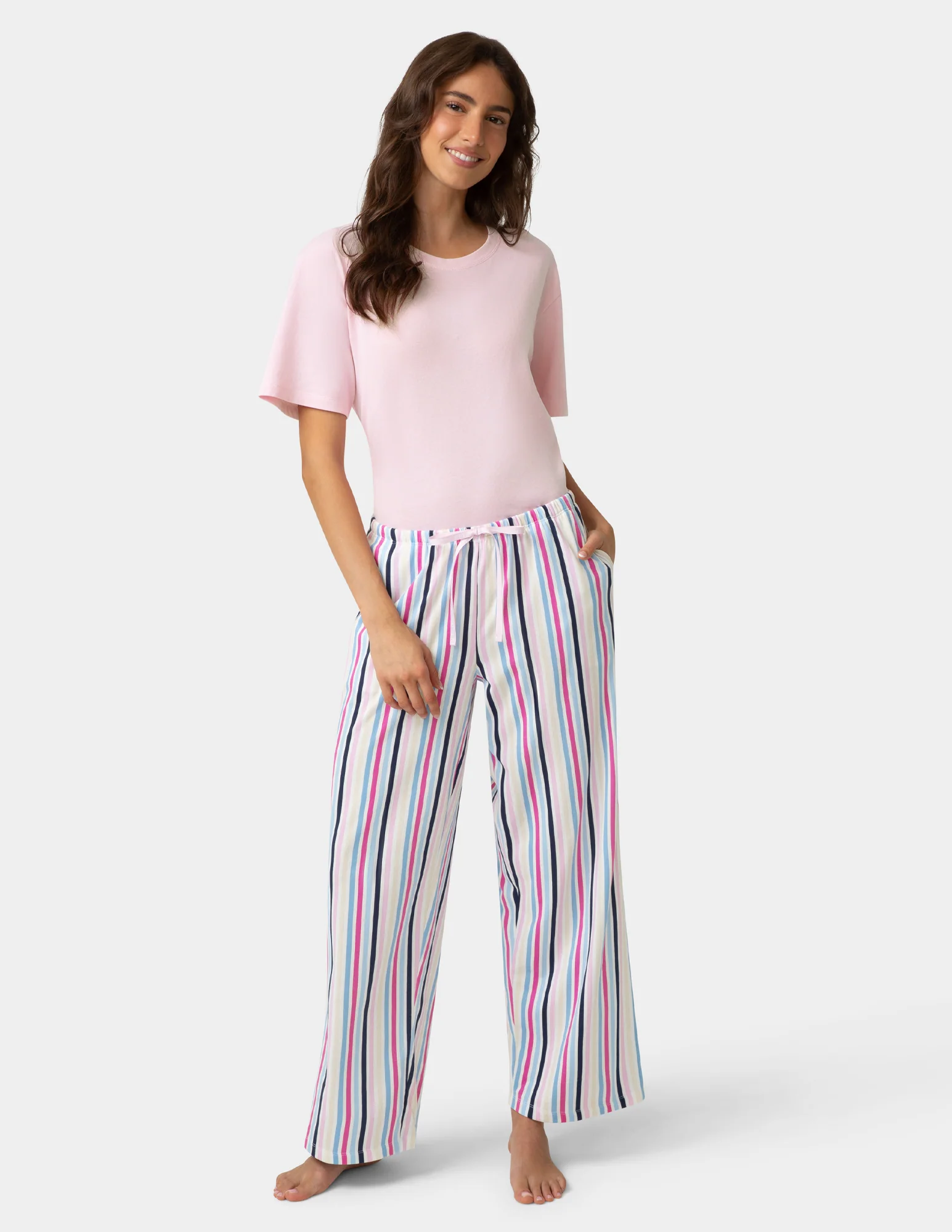 Cotton Candied Sweet Stripe PJ Pant - Image 2