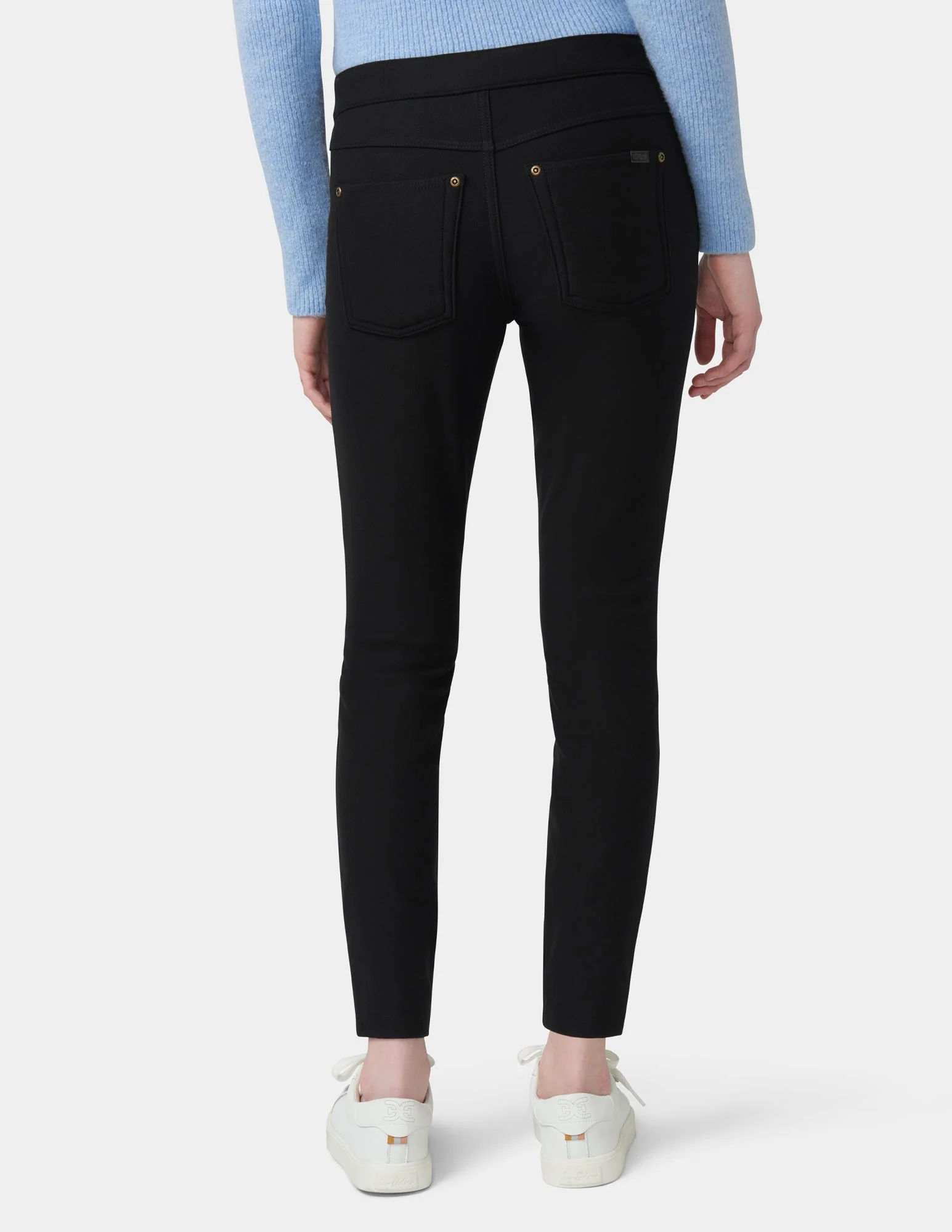 Ultra Soft Fleece Lined Denim Leggings - Image 3