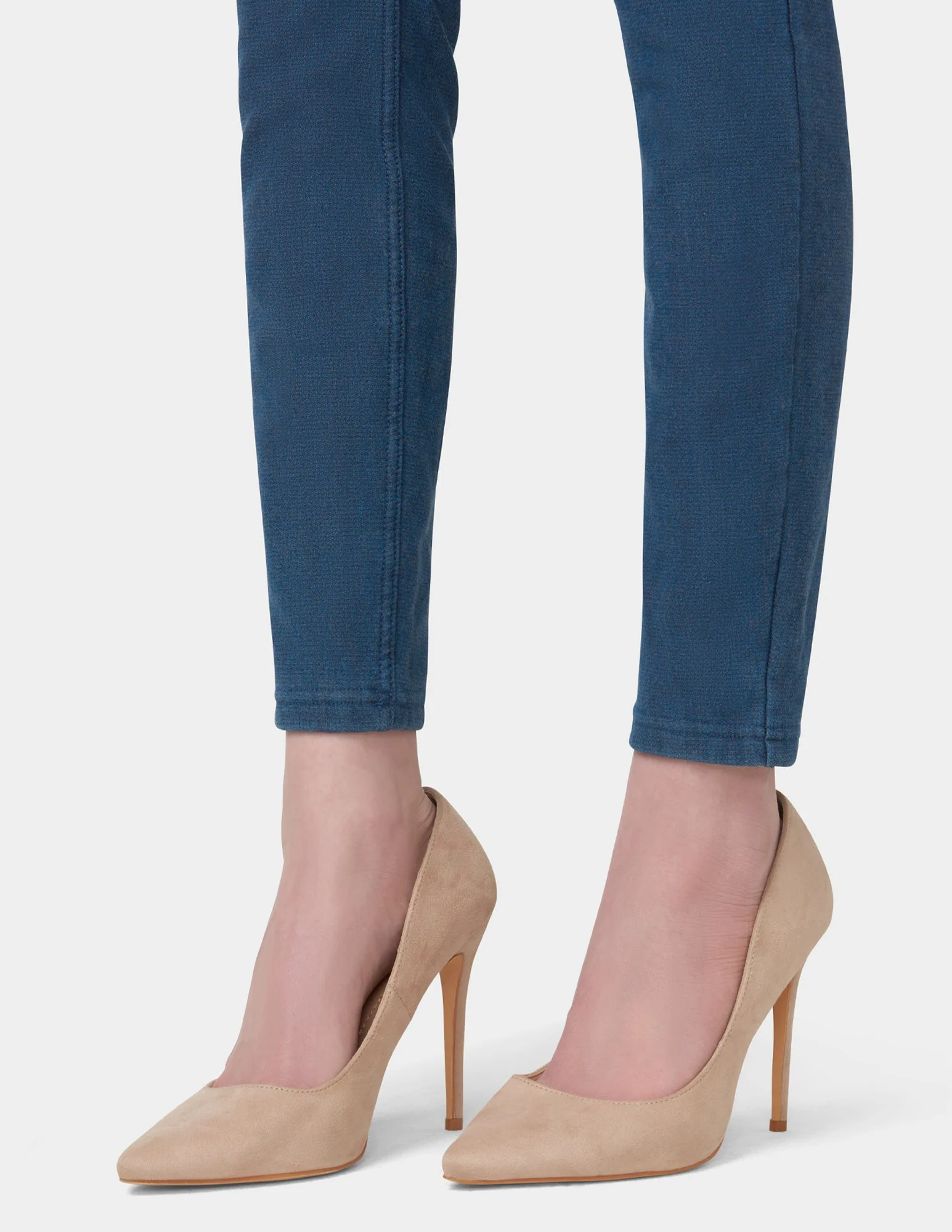 Ultra Soft Fleece Lined Denim Leggings - Image 6