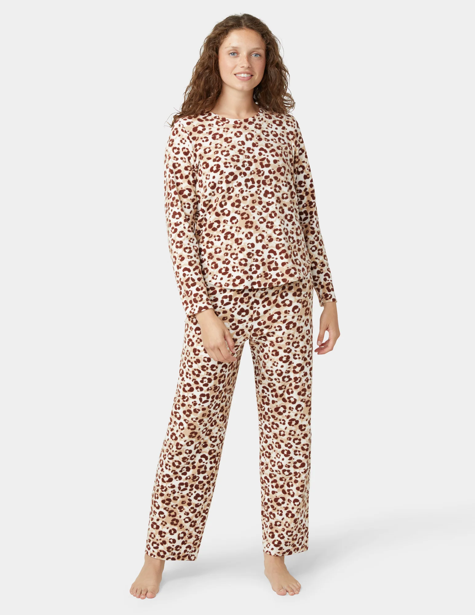 Waffle Fleece PJ Set