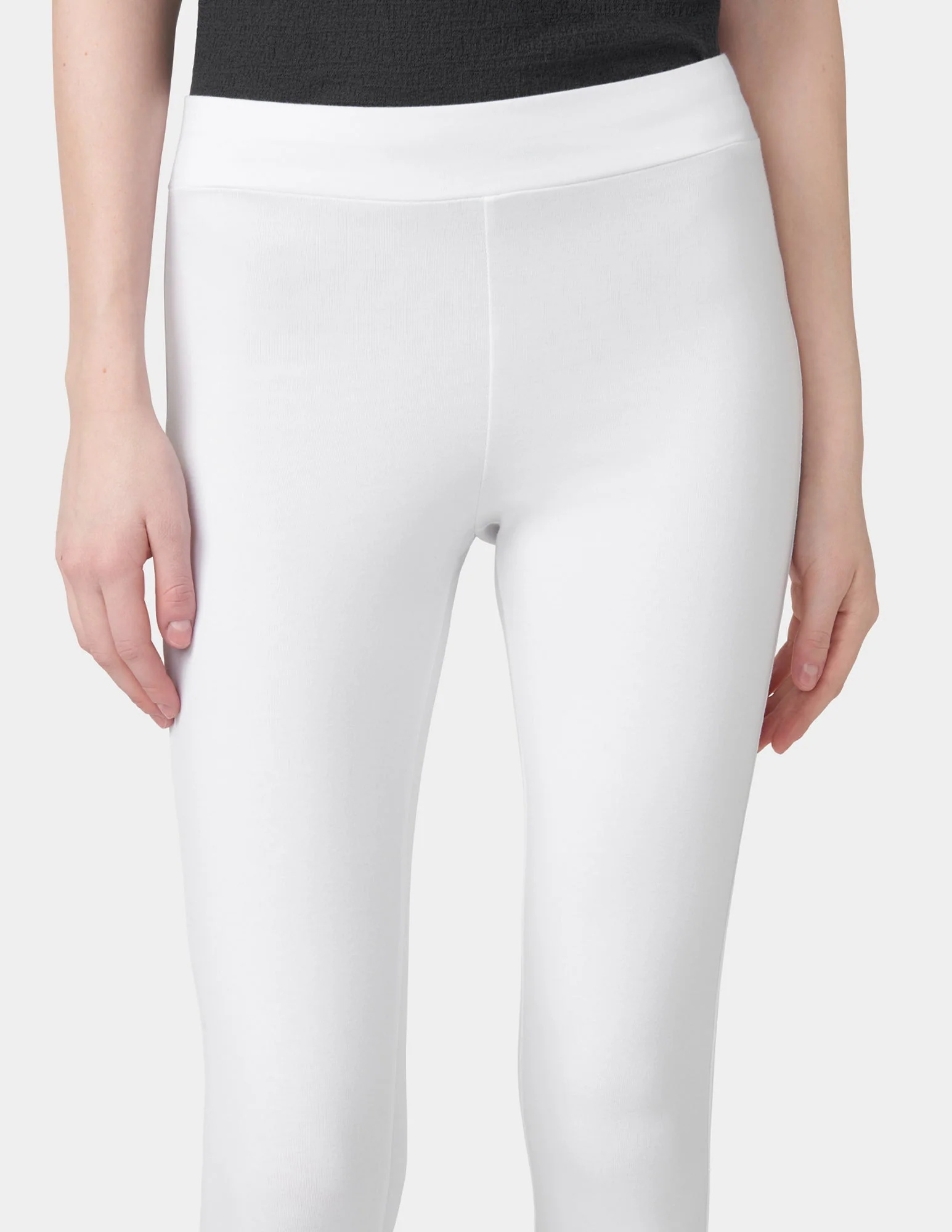 Wide Waistband Blackout Cotton Capri - Image 5
